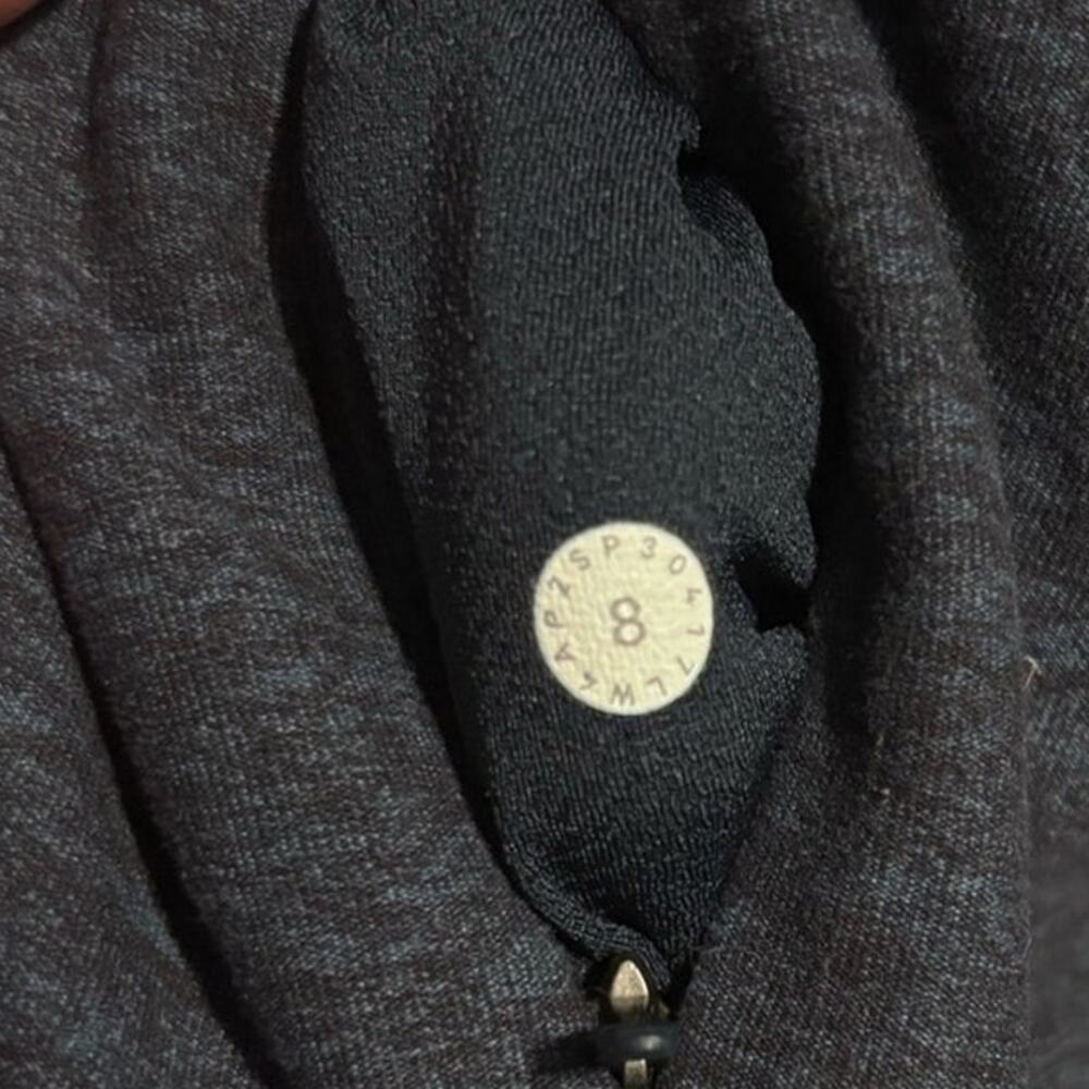 Lululemon Ready To Rulu Wrap Size 8 Heathered Nocturnal Teal / Black - Picture 5 of 5